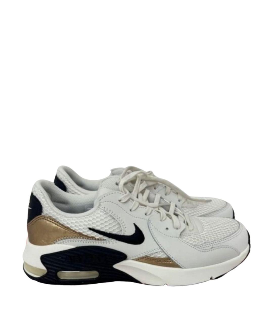 NIKE Белые текстильные кроссовки, фото 1
