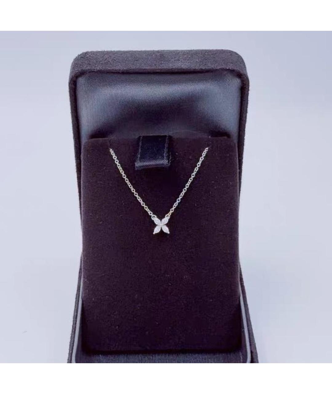TIFFANY&CO Белое платиновое колье, фото 2