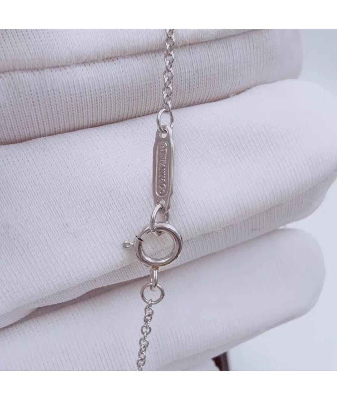 TIFFANY&CO Белое платиновое колье, фото 6