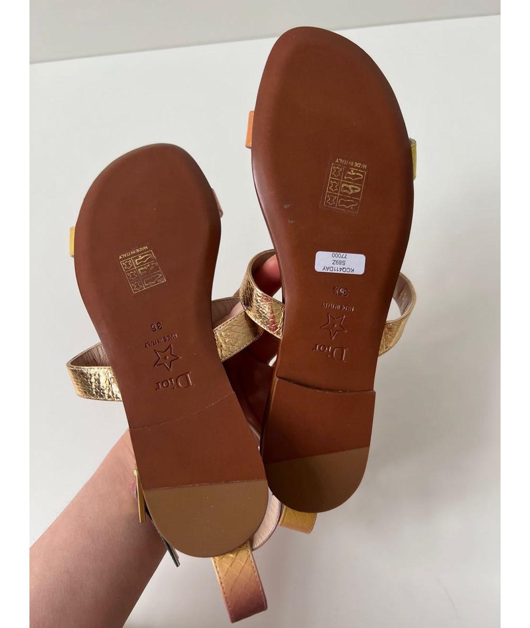 CHRISTIAN DIOR Сандалии, фото 5