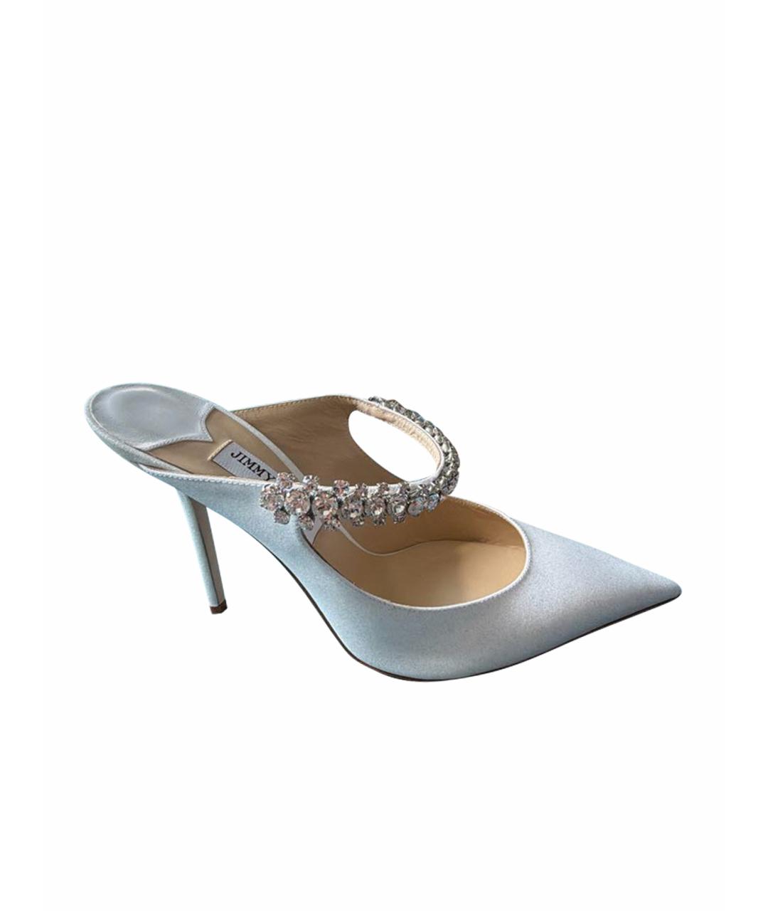 JIMMY CHOO Белые мюли, фото 1