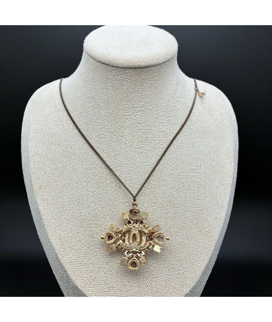 CHANEL Золотое колье, фото 2