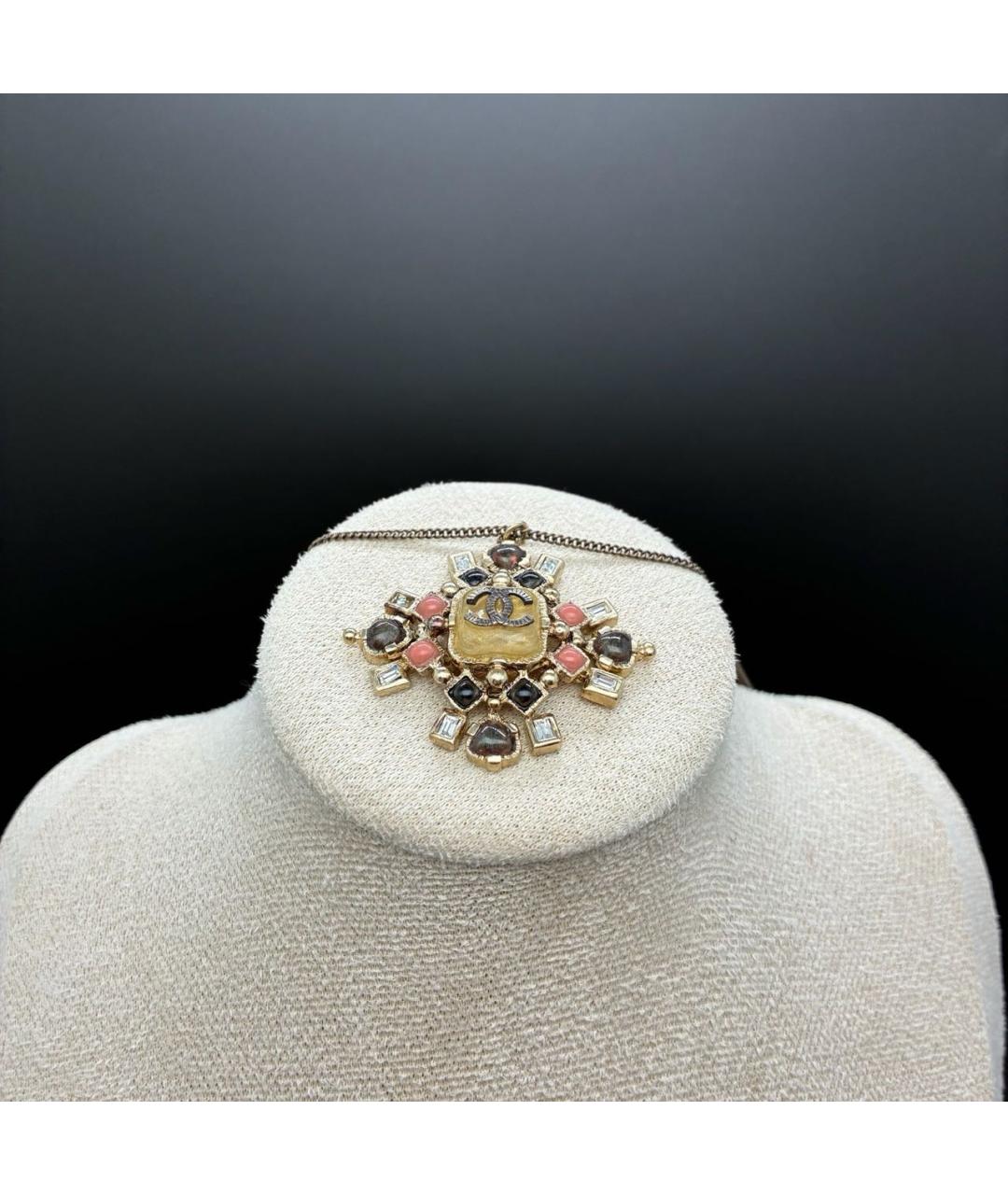 CHANEL Золотое колье, фото 3