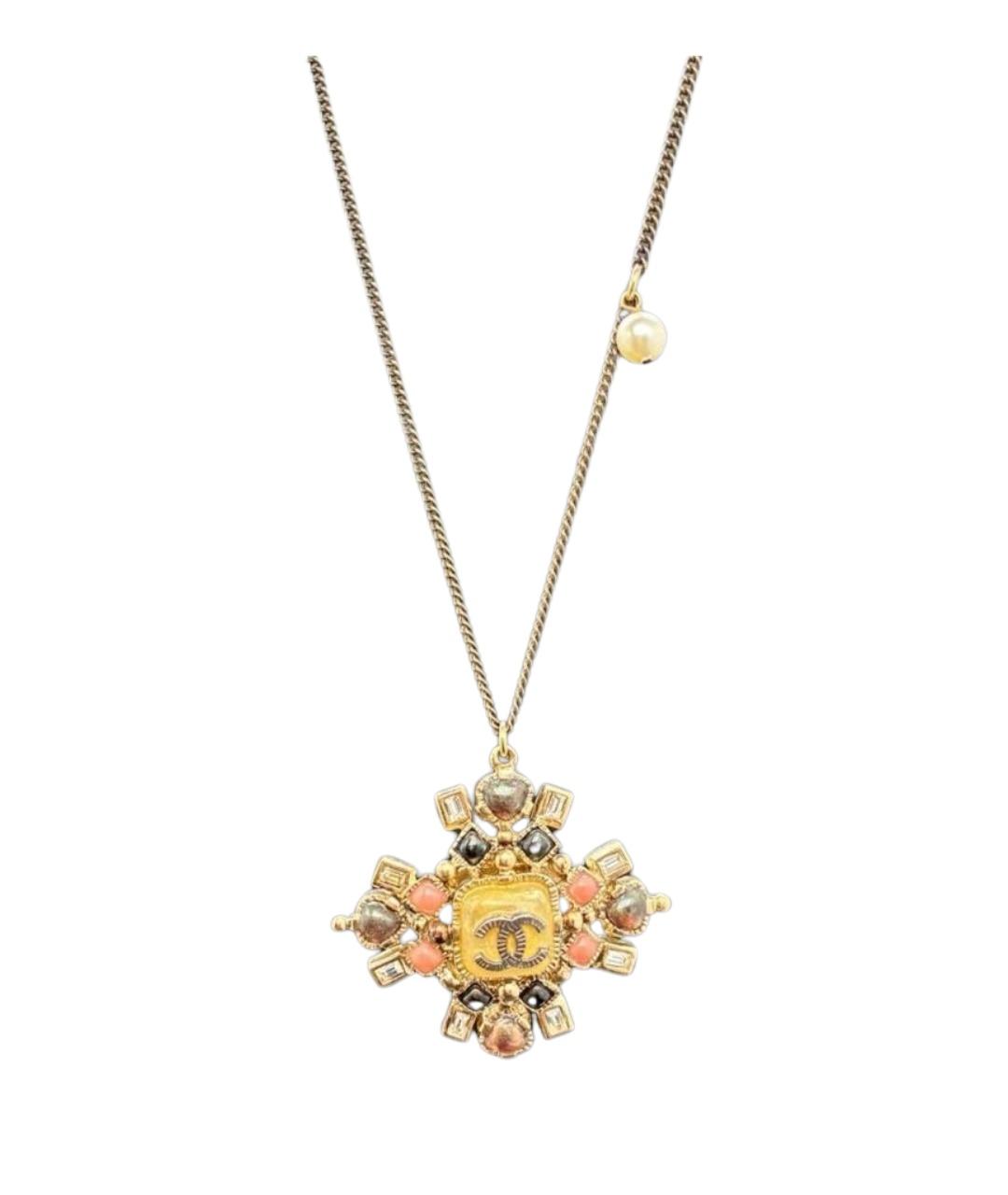 CHANEL Золотое колье, фото 1