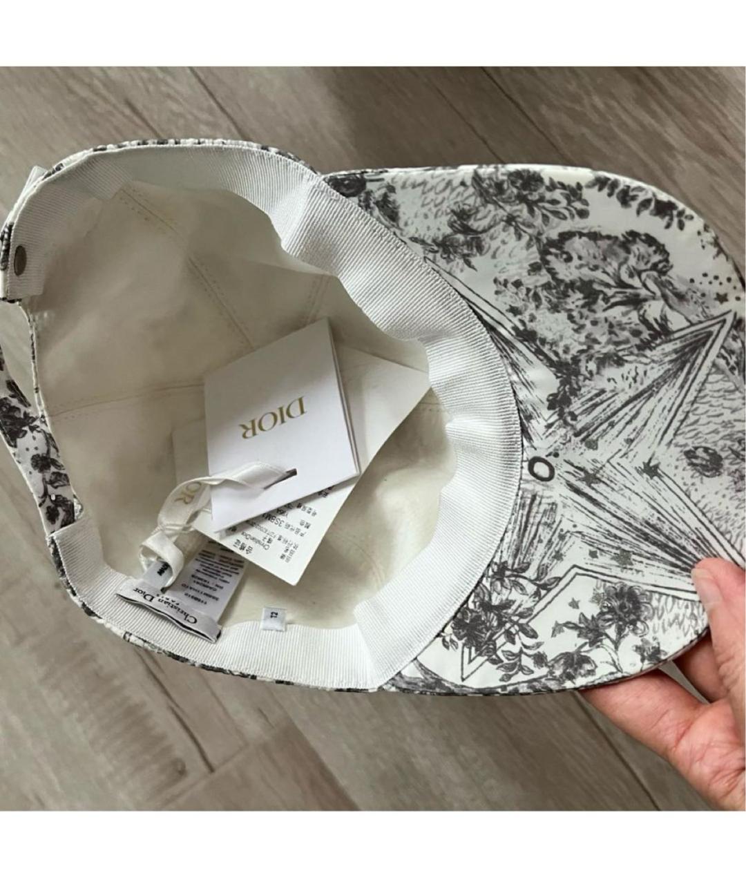 CHRISTIAN DIOR Мульти хлопковая кепка, фото 3