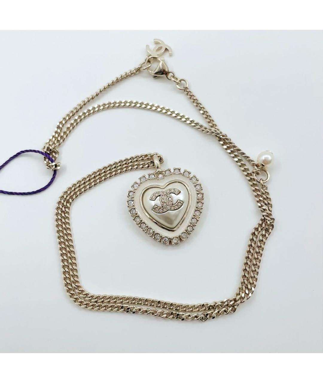 CHANEL Золотое колье, фото 4