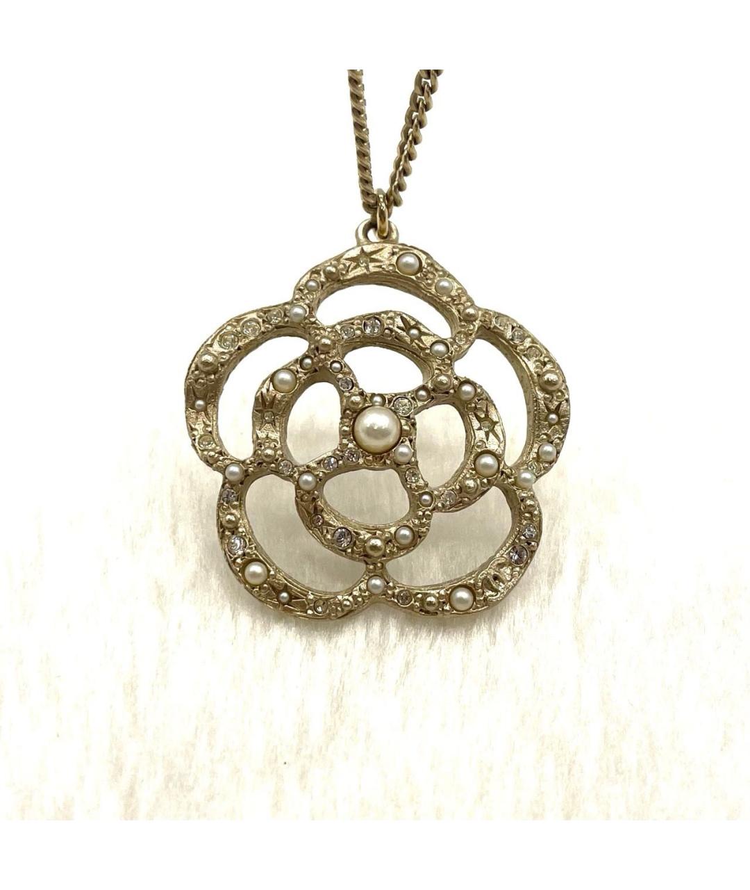 CHANEL Золотое колье, фото 3