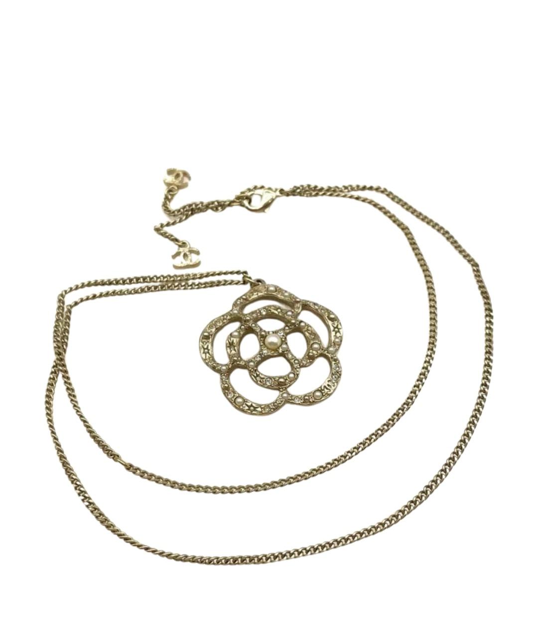 CHANEL Золотое колье, фото 1