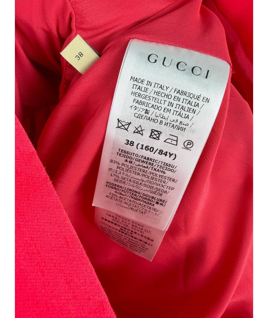 GUCCI Розовое вечернее платье, фото 3