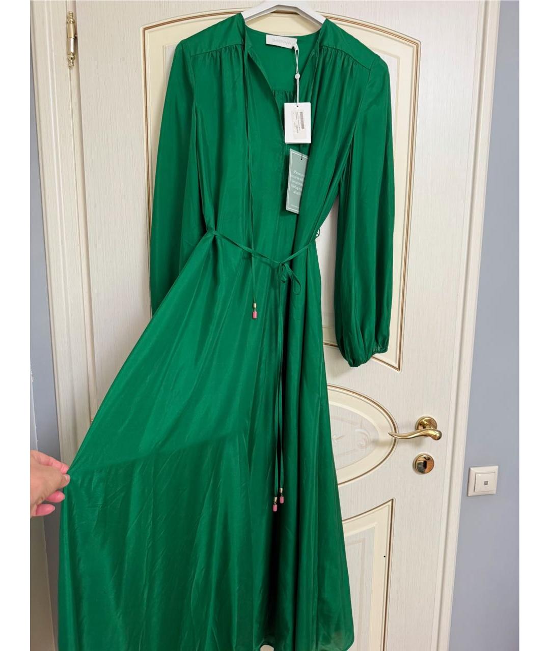 ZIMMERMANN Зеленое платье, фото 4
