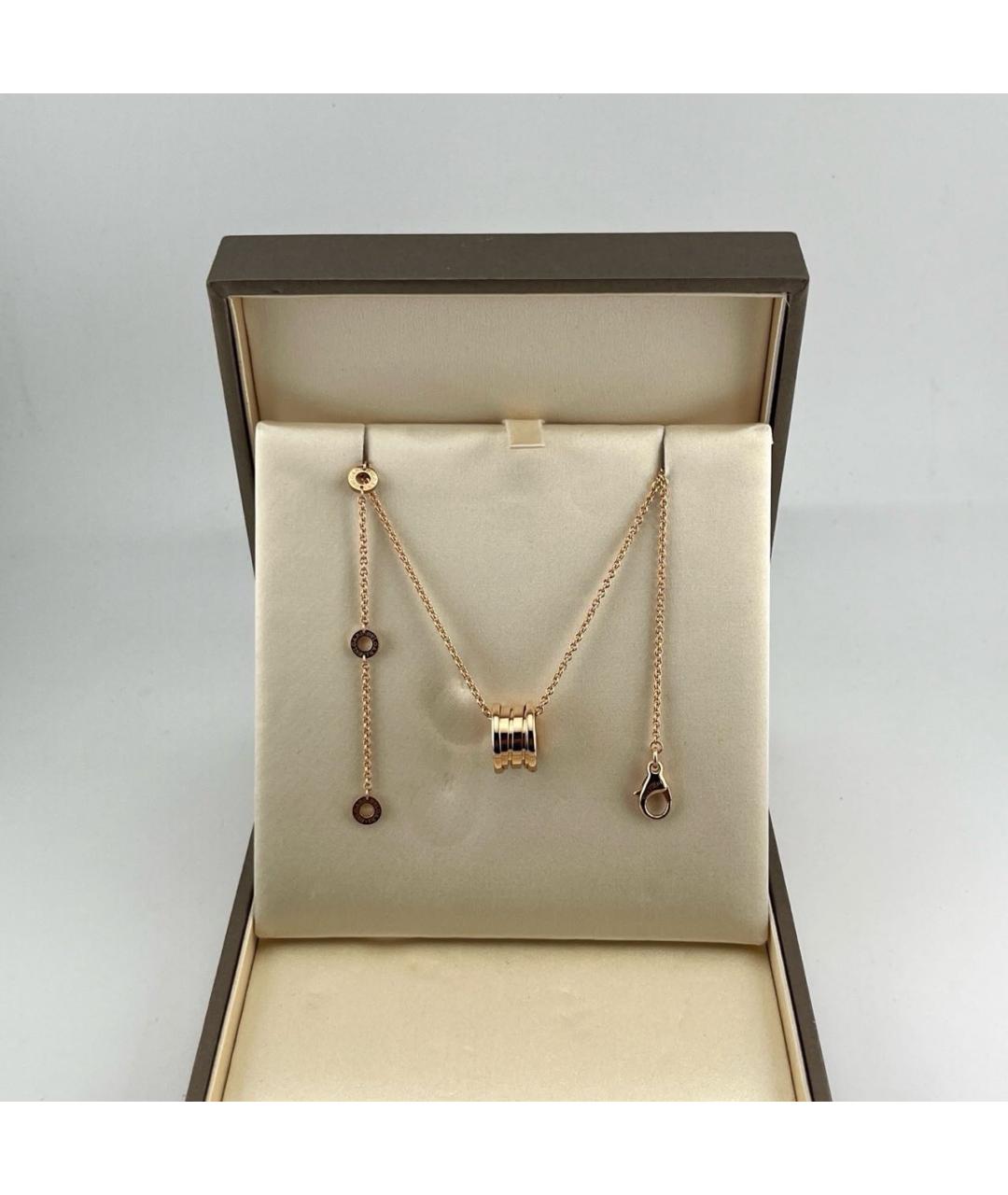 BVLGARI Золотое колье из розового золота, фото 4