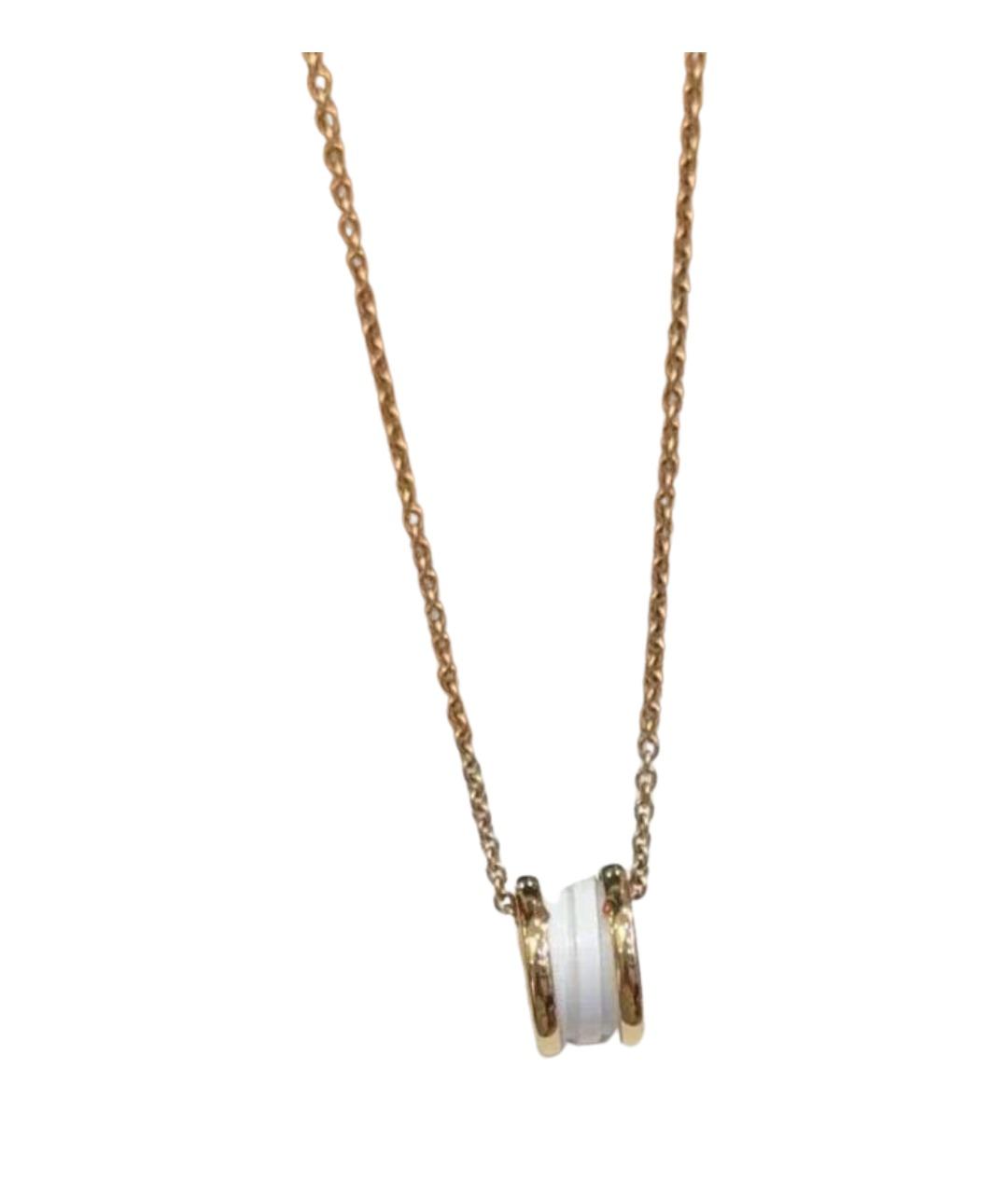 BVLGARI Золотое колье из розового золота, фото 1