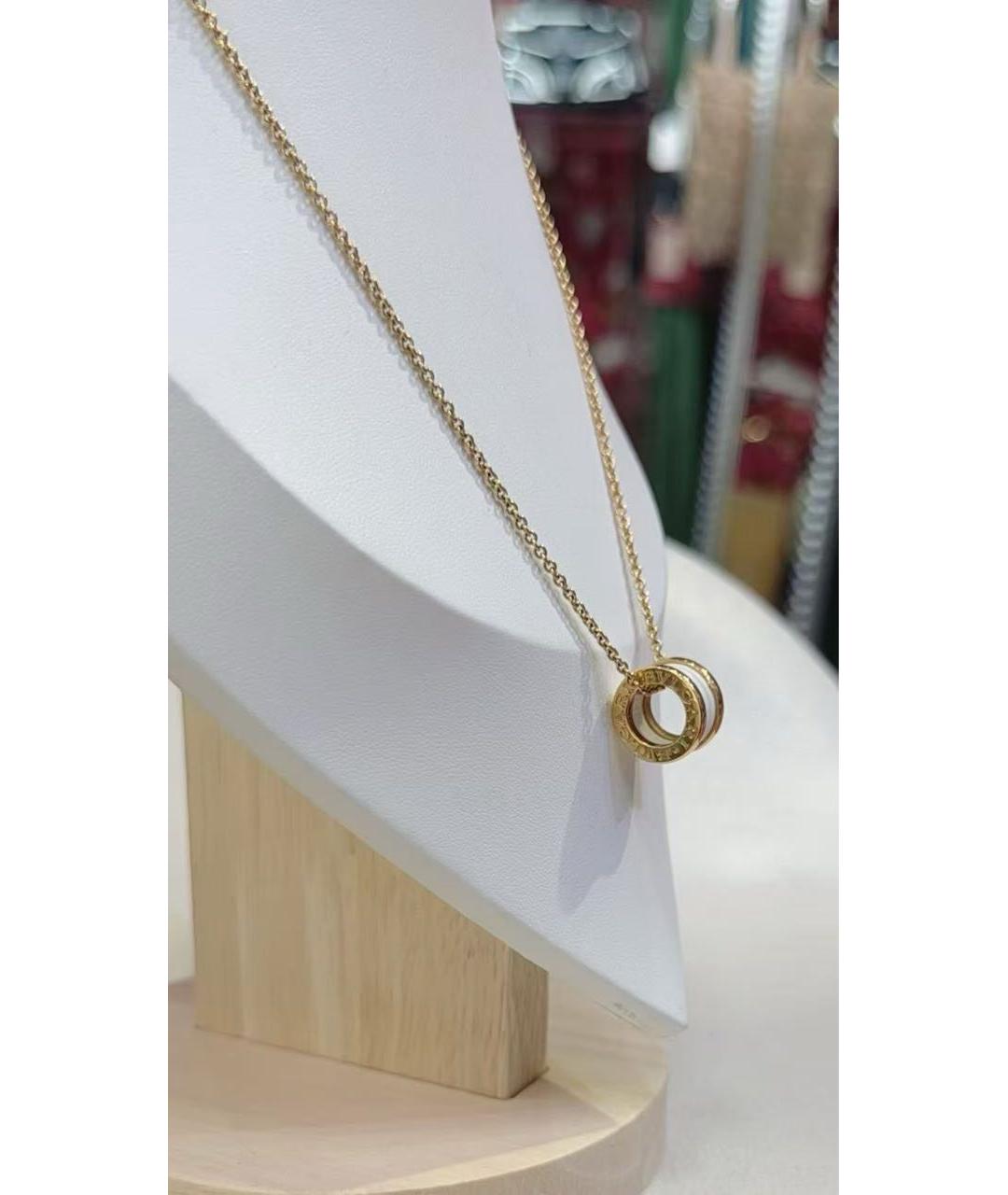 BVLGARI Золотое колье из розового золота, фото 3