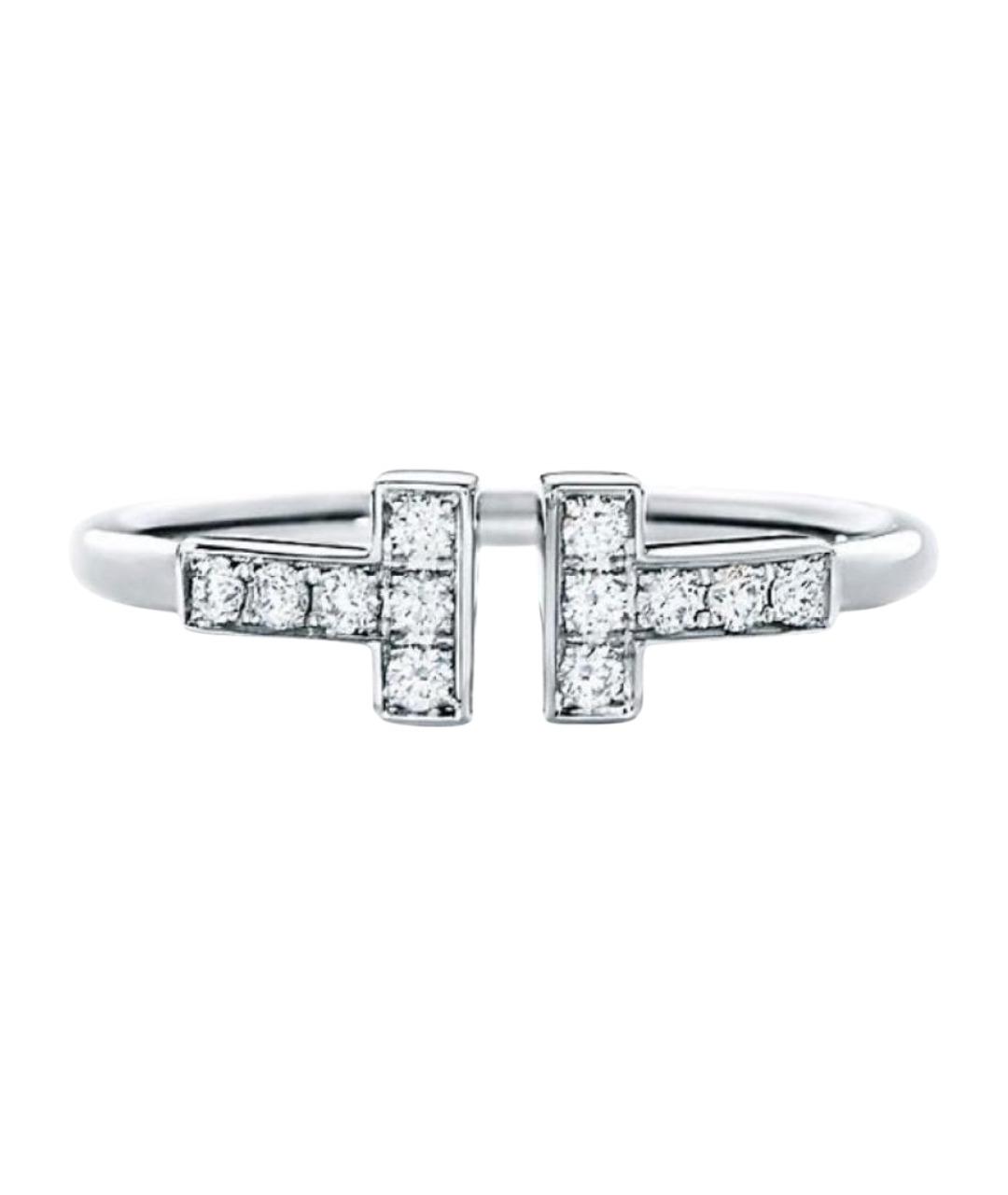 TIFFANY&CO Серебряное кольцо из белого золота, фото 1