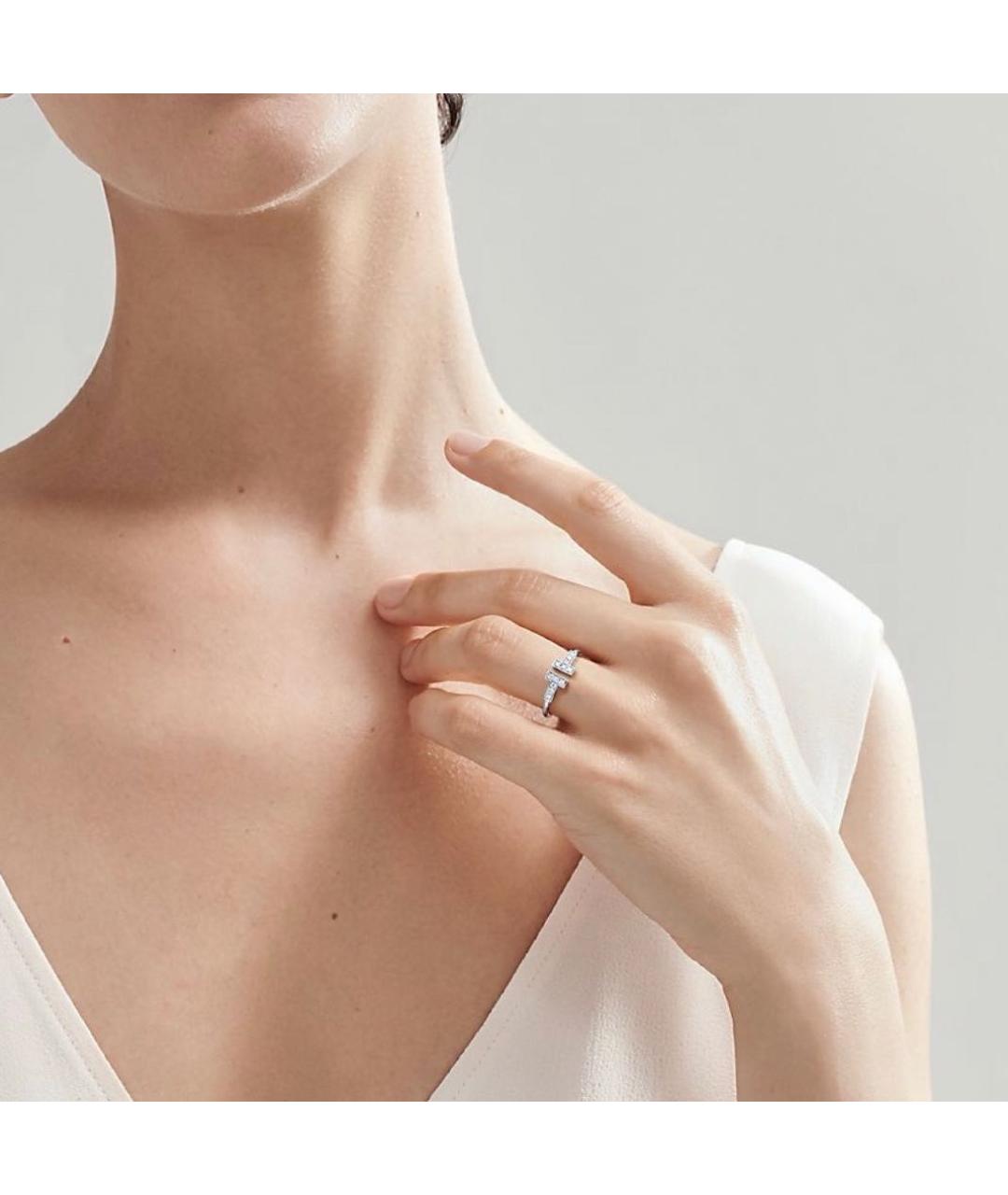 TIFFANY&CO Серебряное кольцо из белого золота, фото 6
