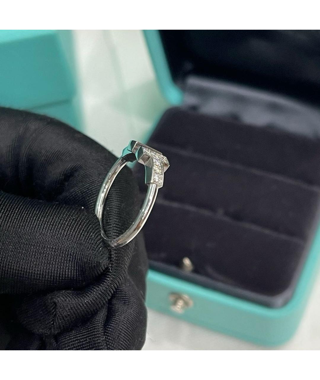 TIFFANY&CO Серебряное кольцо из белого золота, фото 4