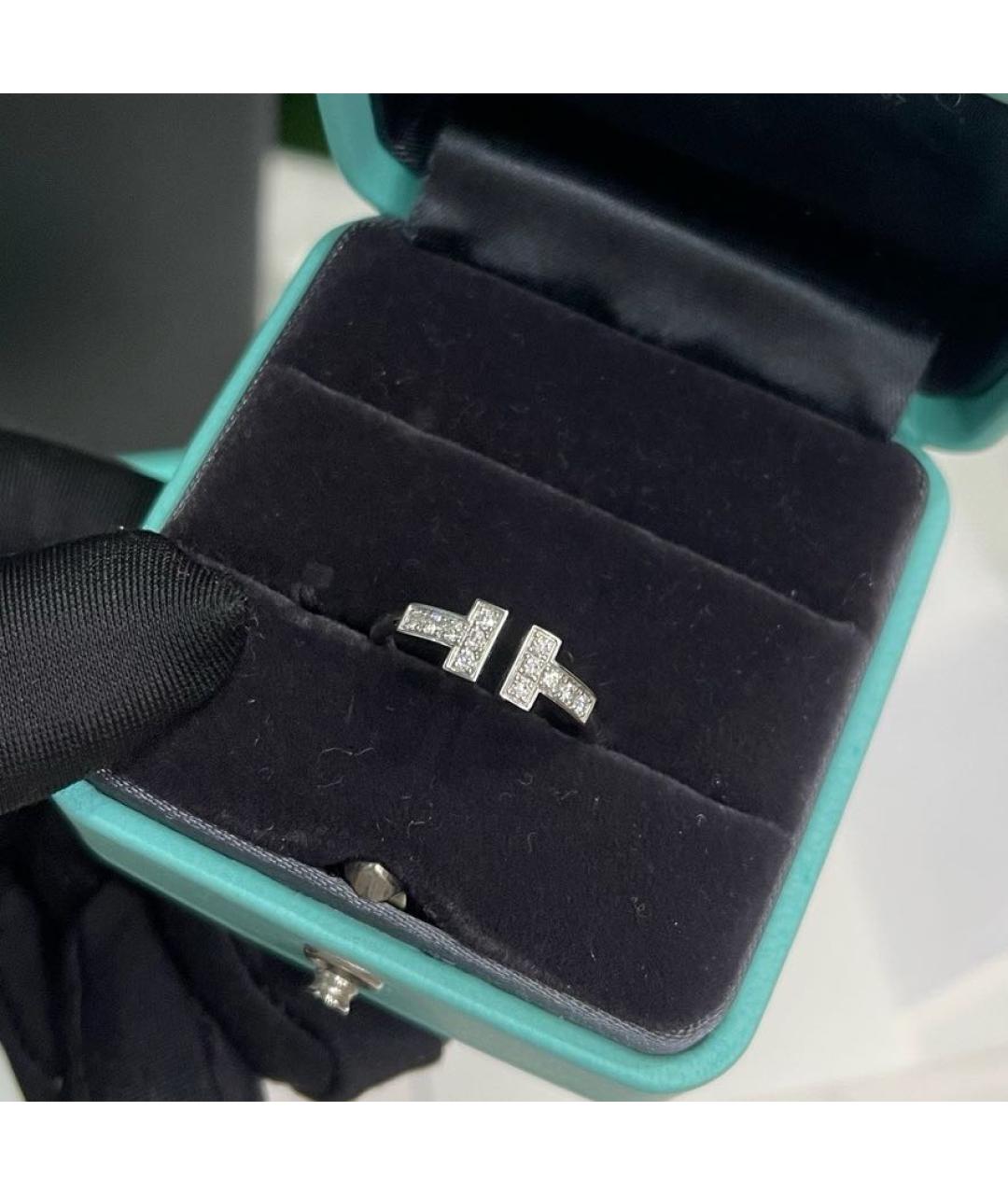 TIFFANY&CO Серебряное кольцо из белого золота, фото 3