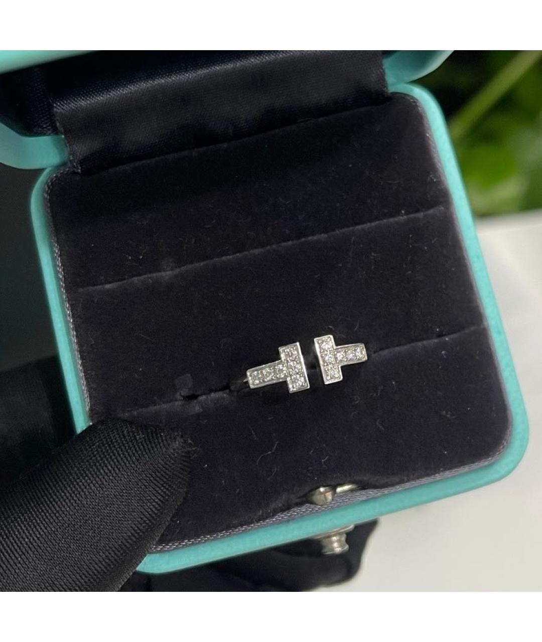 TIFFANY&CO Серебряное кольцо из белого золота, фото 2