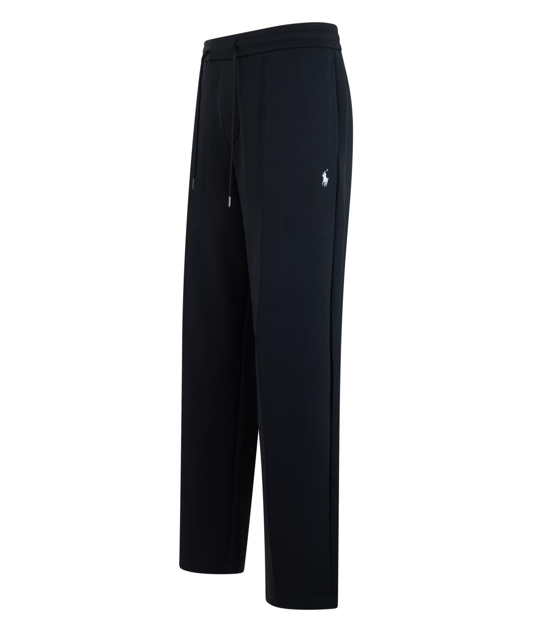 POLO RALPH LAUREN Черные хлопковые повседневные брюки, фото 3