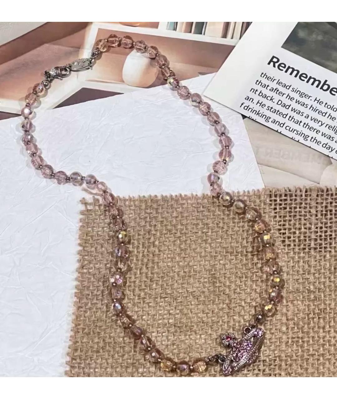VIVIENNE WESTWOOD Розовое колье, фото 4