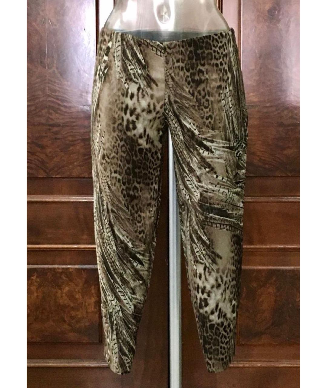JUST CAVALLI Бежевые капри, фото 2