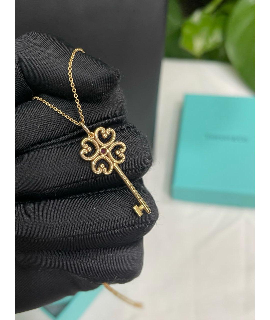 TIFFANY&CO Розовое колье из розового золота, фото 4