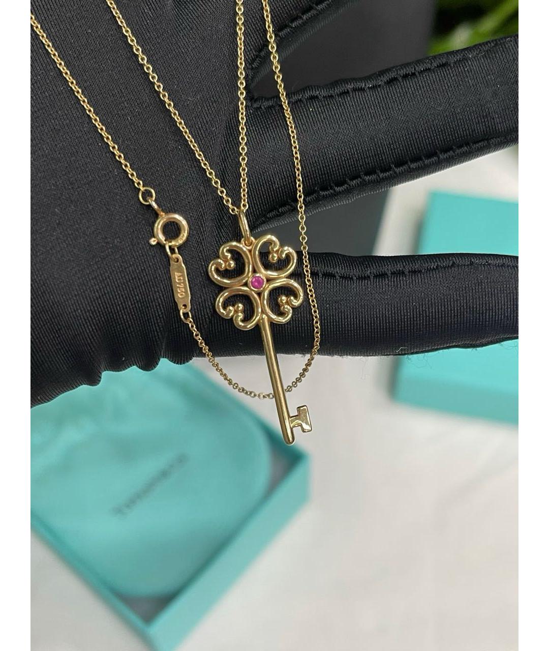 TIFFANY&CO Розовое колье из розового золота, фото 3
