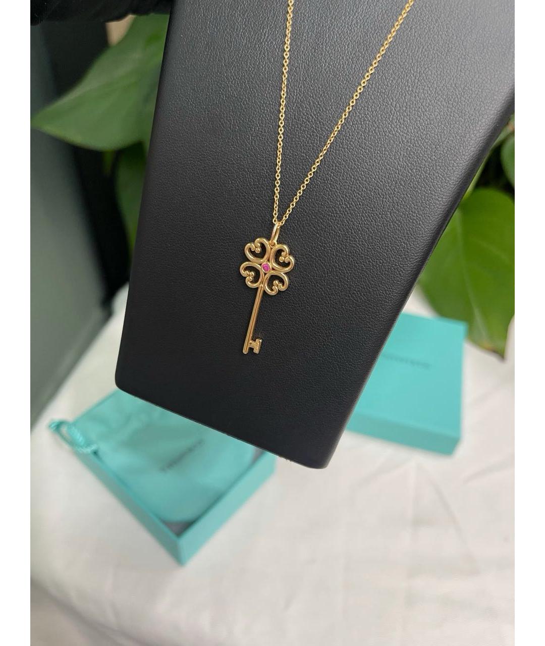 TIFFANY&CO Розовое колье из розового золота, фото 6