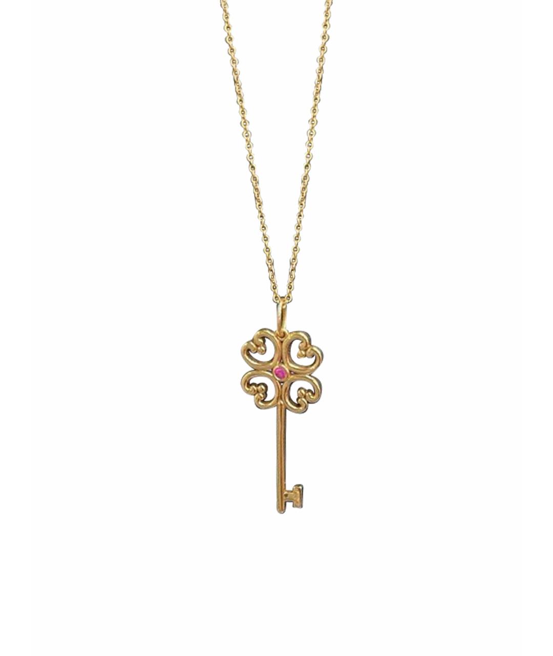 TIFFANY&CO Розовое колье из розового золота, фото 1