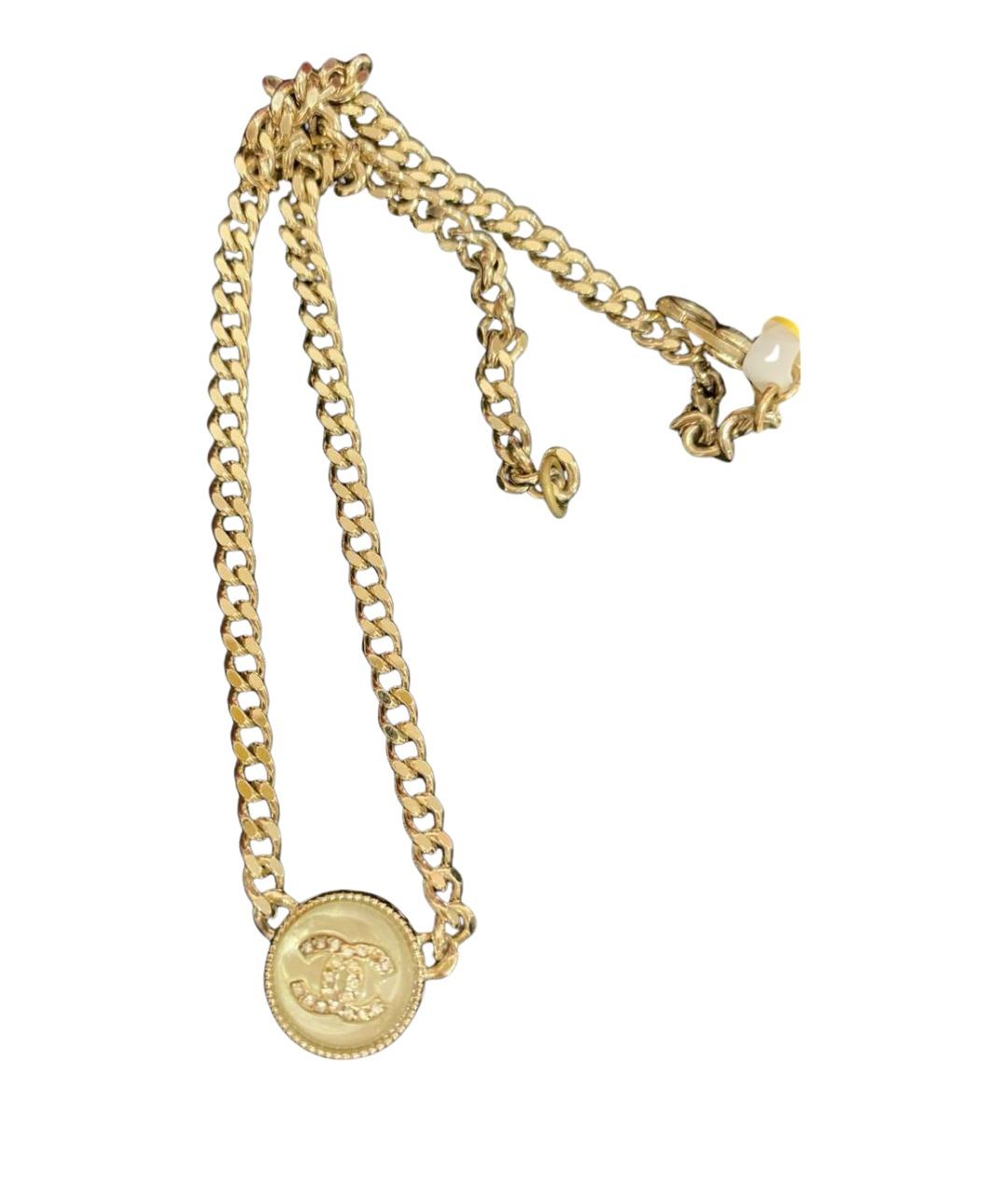 CHANEL Золотое колье, фото 1
