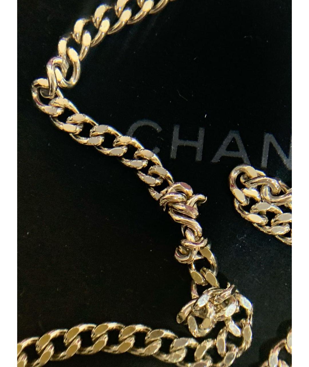CHANEL Золотое колье, фото 6