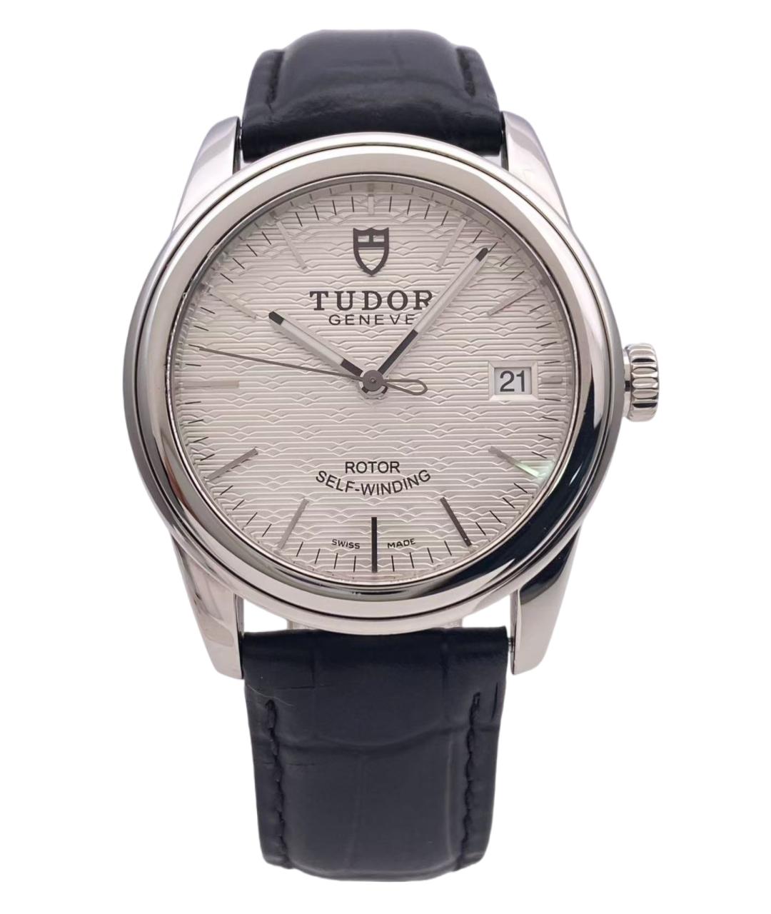 TUDOR Черные часы, фото 1