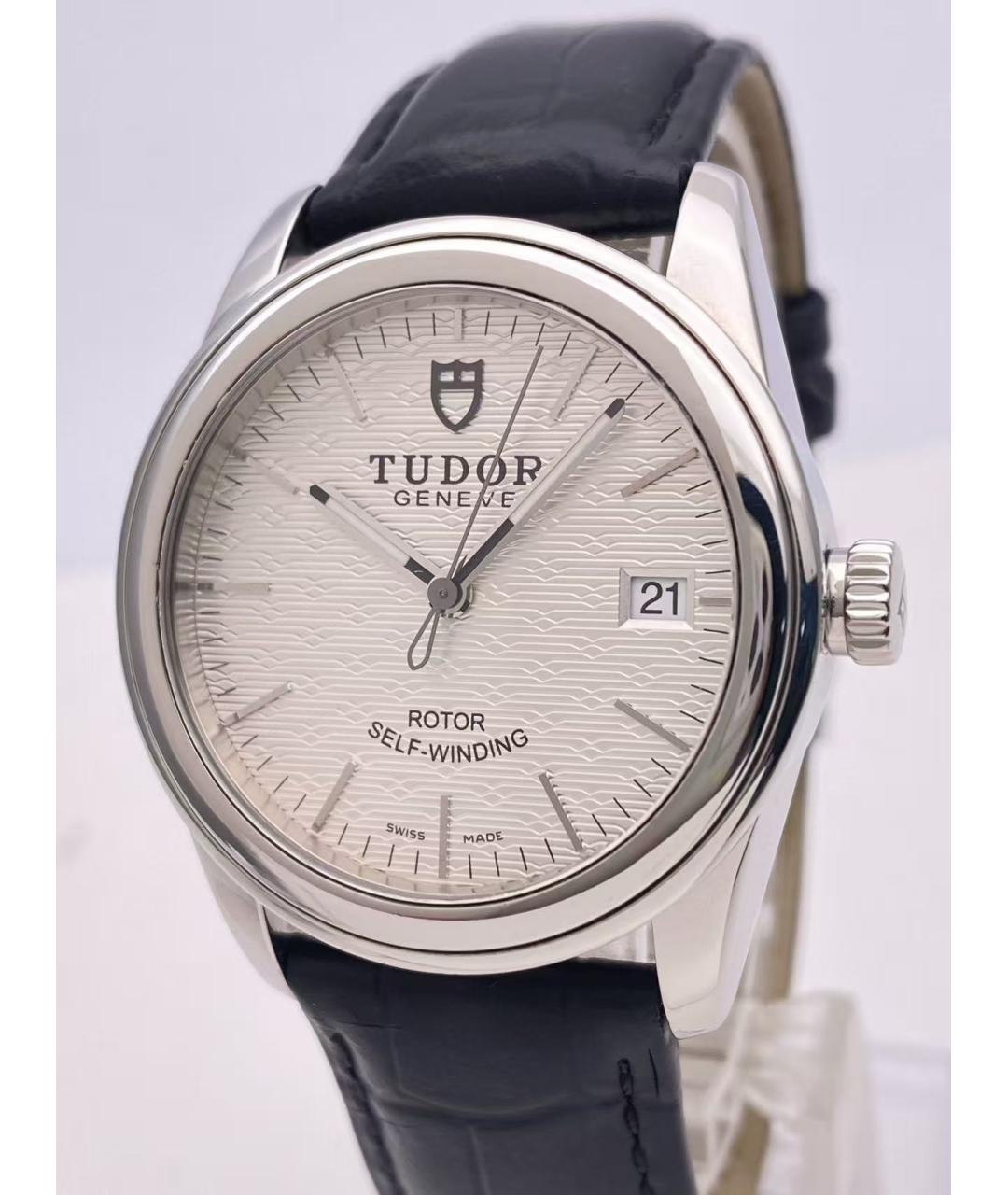 TUDOR Черные часы, фото 4
