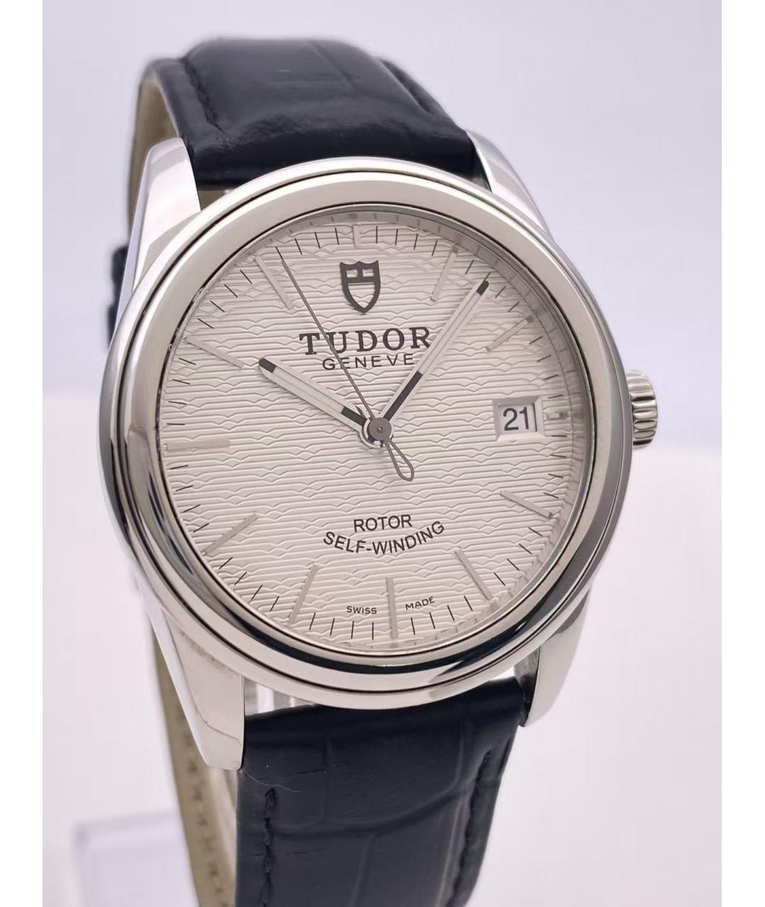 TUDOR Черные часы, фото 3
