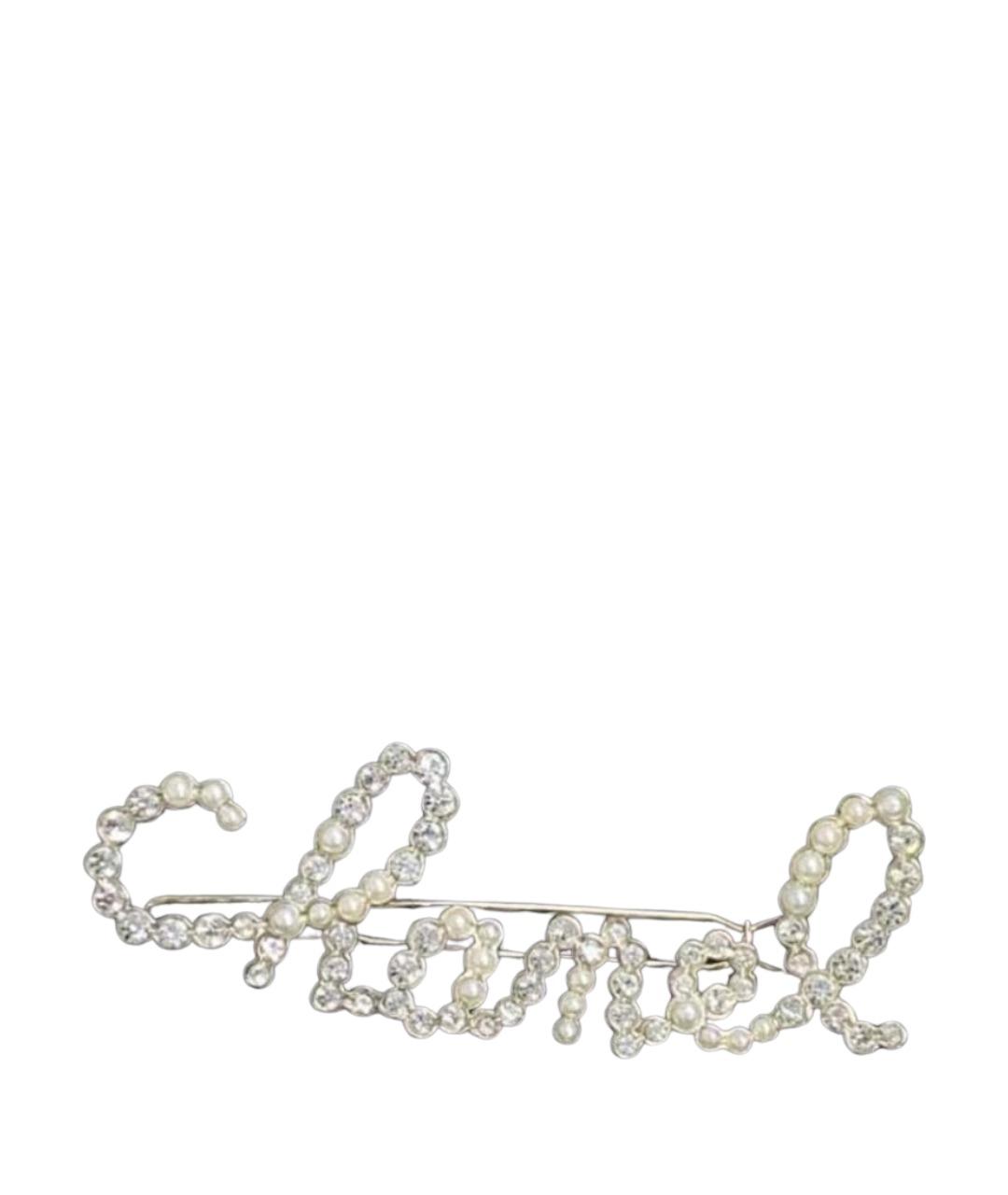 CHANEL Белая заколка, фото 1