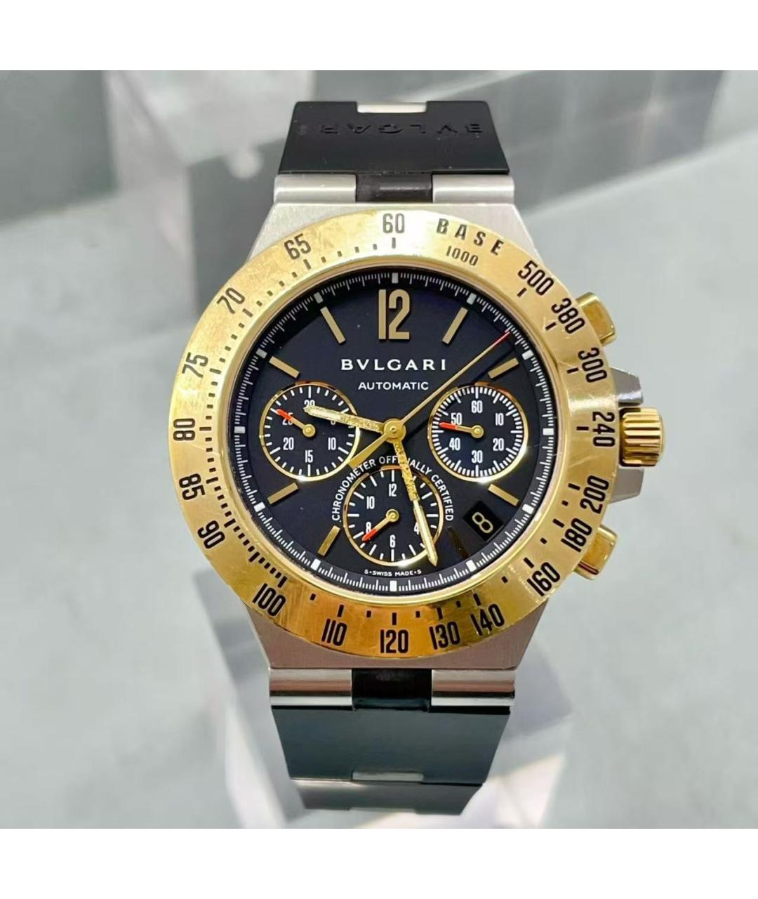 BVLGARI Темно-синие часы, фото 2