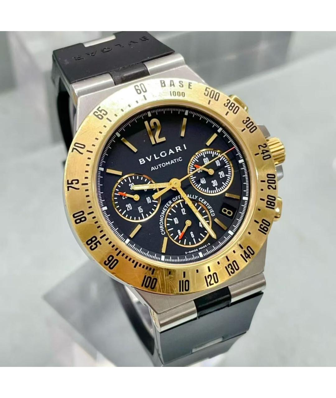 BVLGARI Темно-синие часы, фото 3