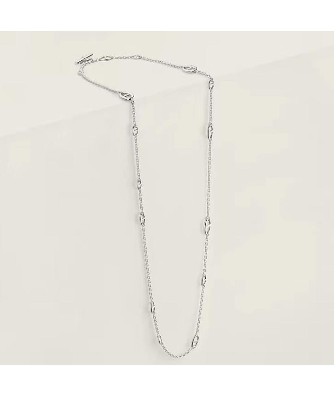 HERMES Серебряная серебряная цепочка, фото 6