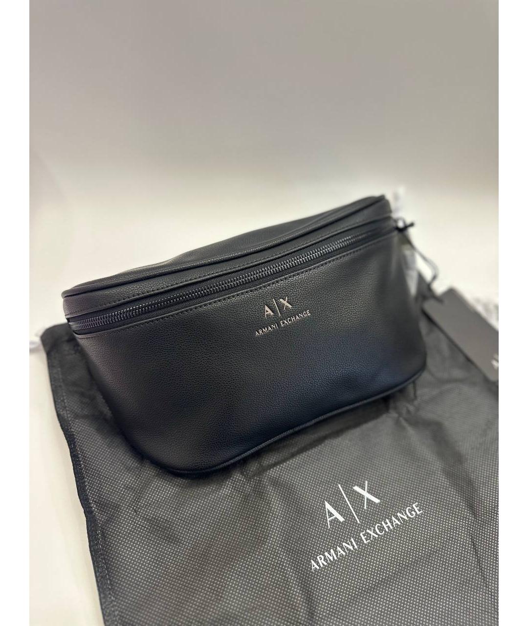 ARMANI EXCHANGE Черная поясная сумка, фото 5