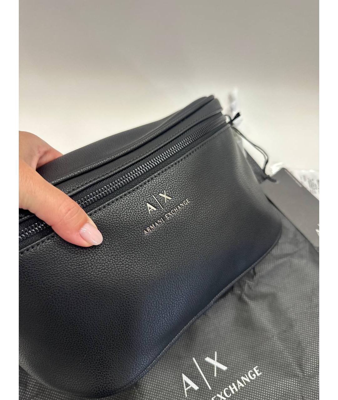 ARMANI EXCHANGE Черная поясная сумка, фото 6