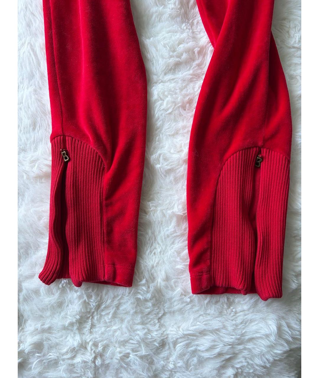 BOGNER Красные хлопковые спортивные брюки и шорты, фото 8