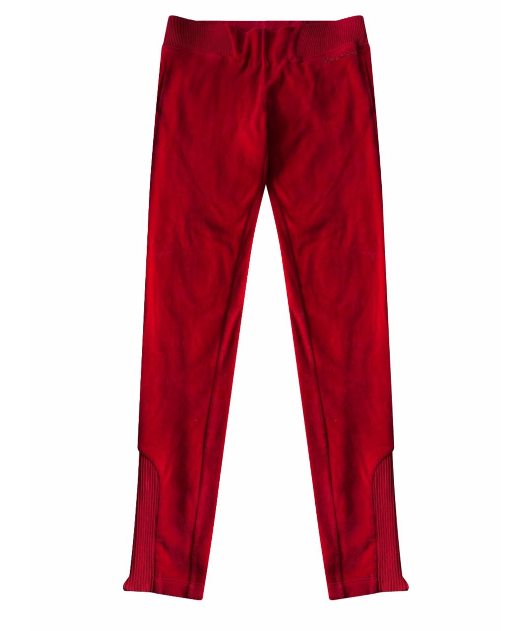 BOGNER Красные хлопковые спортивные брюки и шорты, фото 1