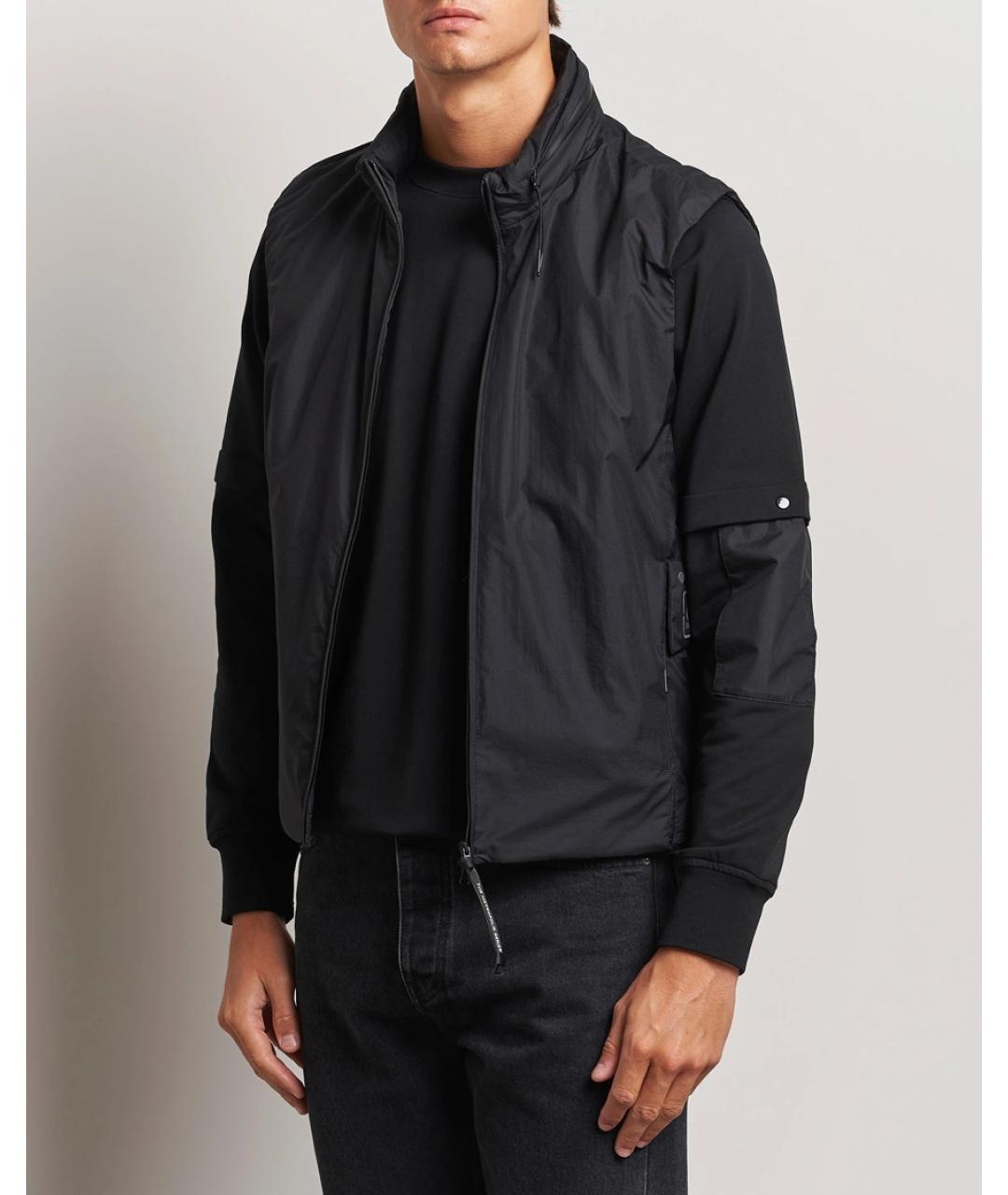 CP COMPANY Черный жилет, фото 2