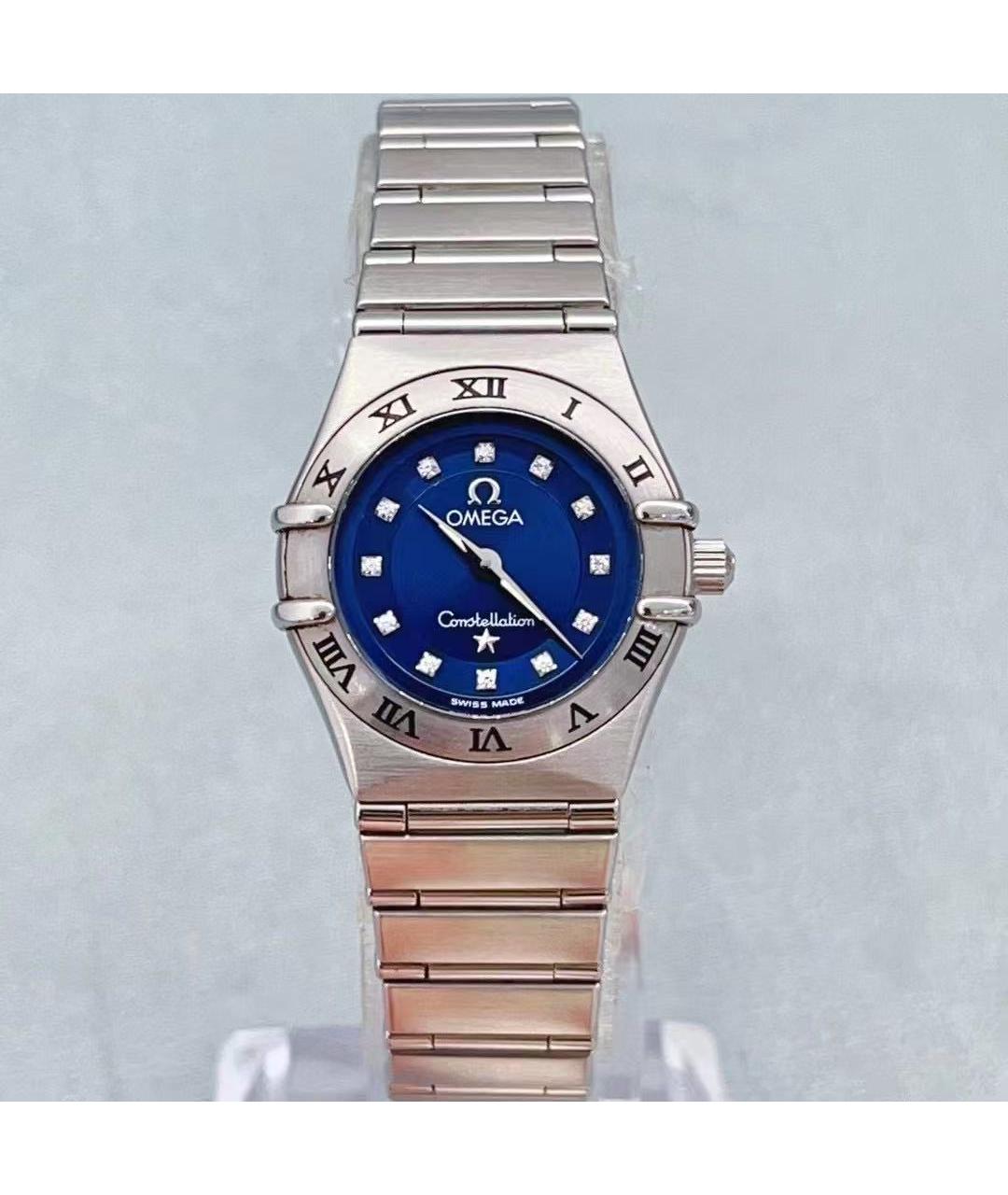 OMEGA Серебряные часы, фото 2