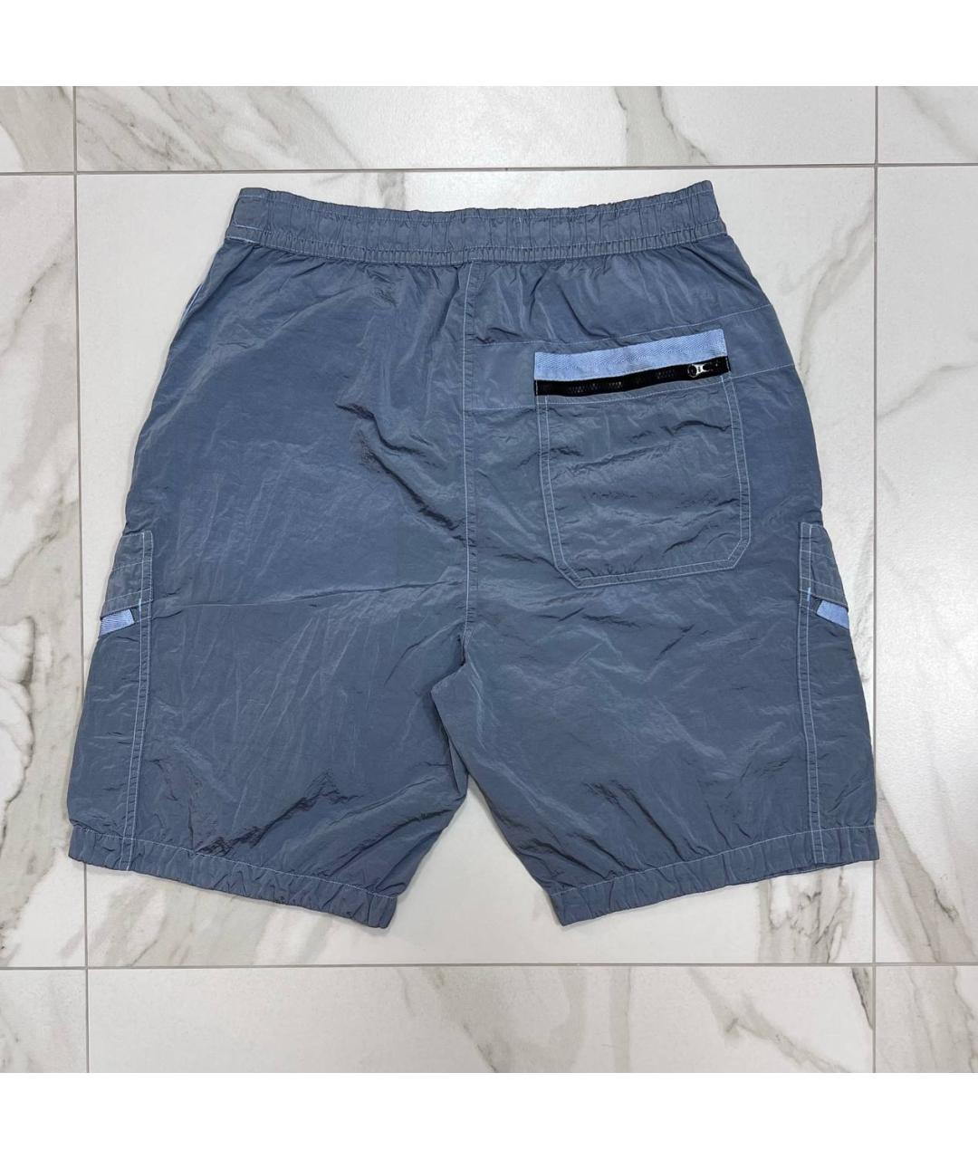 STONE ISLAND Голубые шорты, фото 3