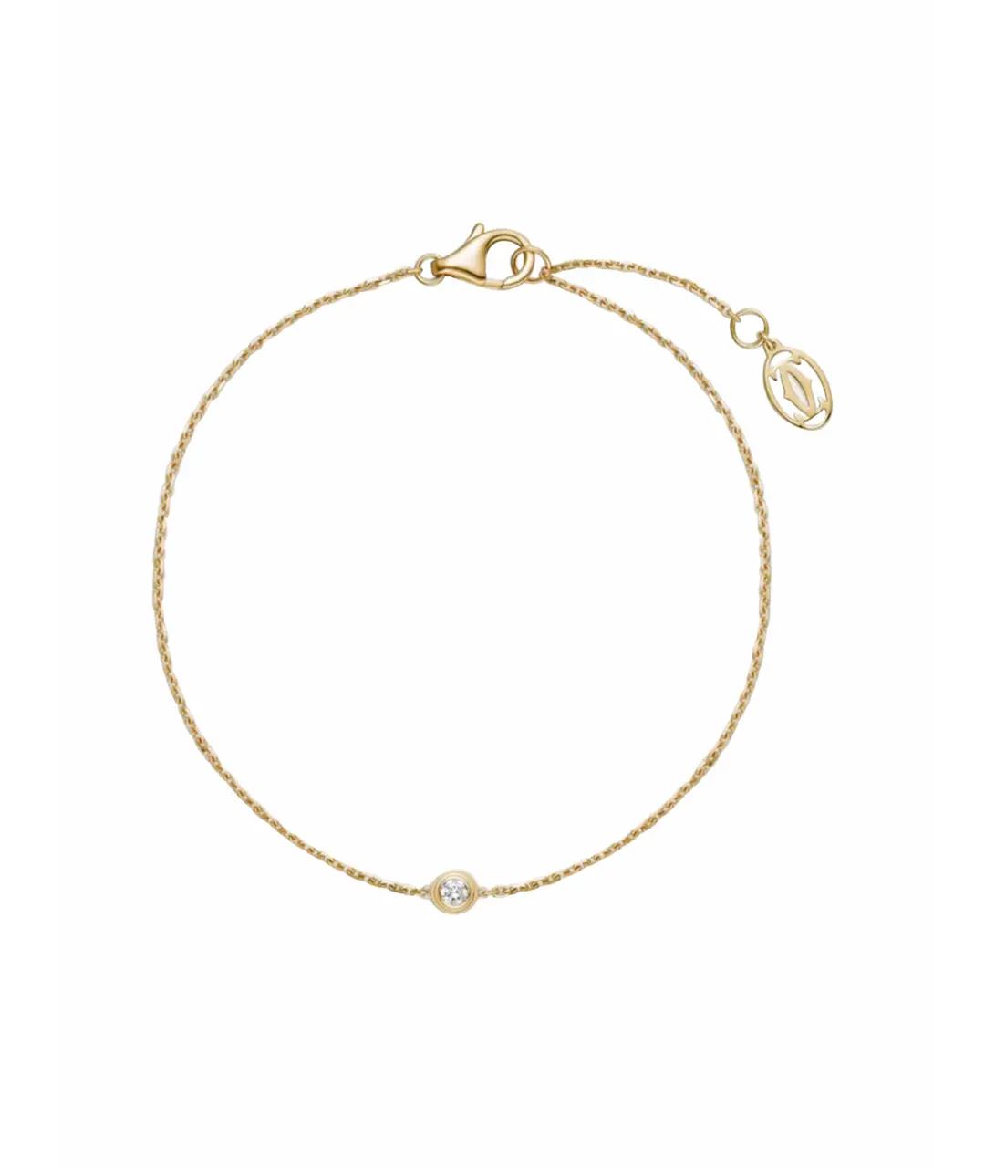 CARTIER Золотой браслет из желтого золота, фото 1