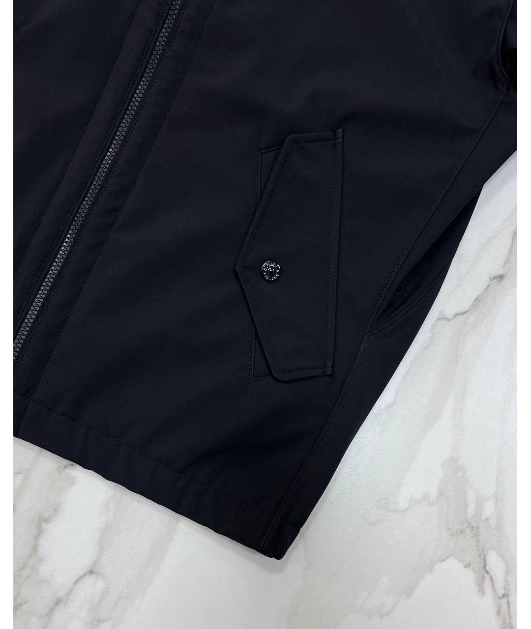 STONE ISLAND Черная куртка, фото 2
