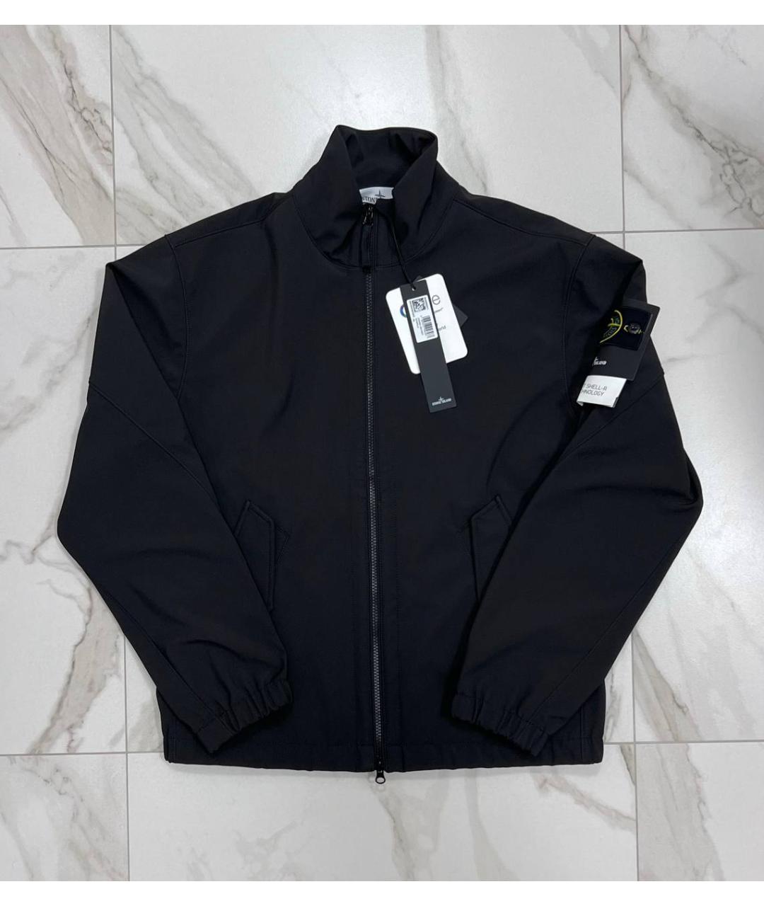 STONE ISLAND Черная куртка, фото 10