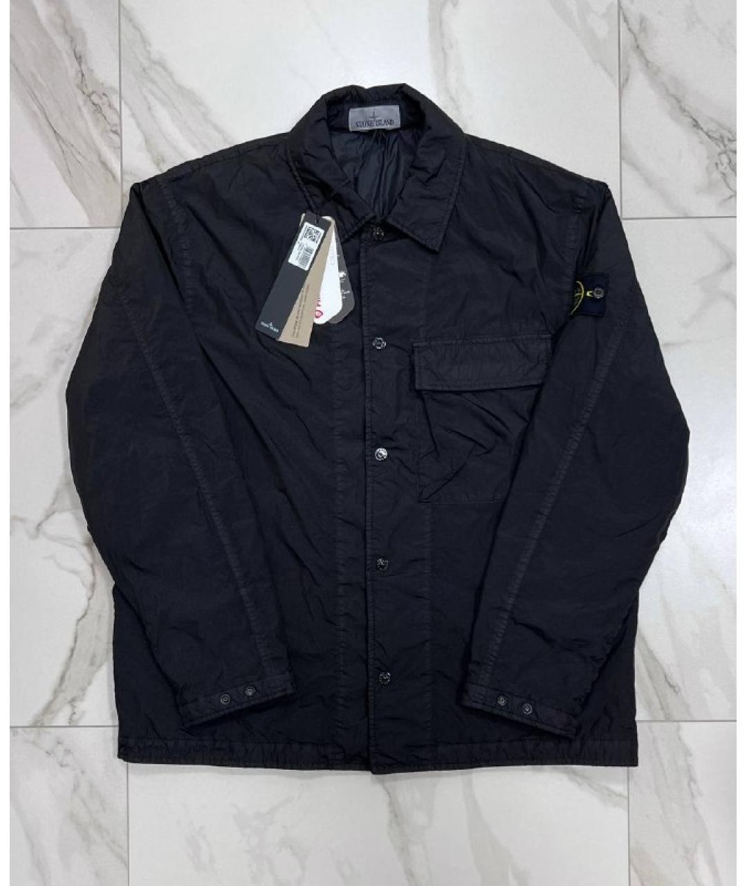 STONE ISLAND Черная куртка, фото 8