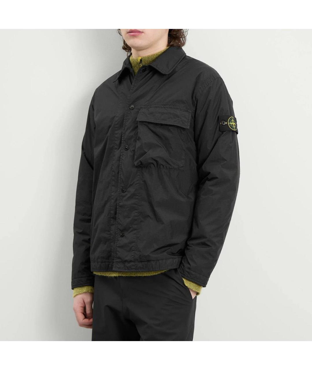 STONE ISLAND Темно-синяя куртка, фото 5